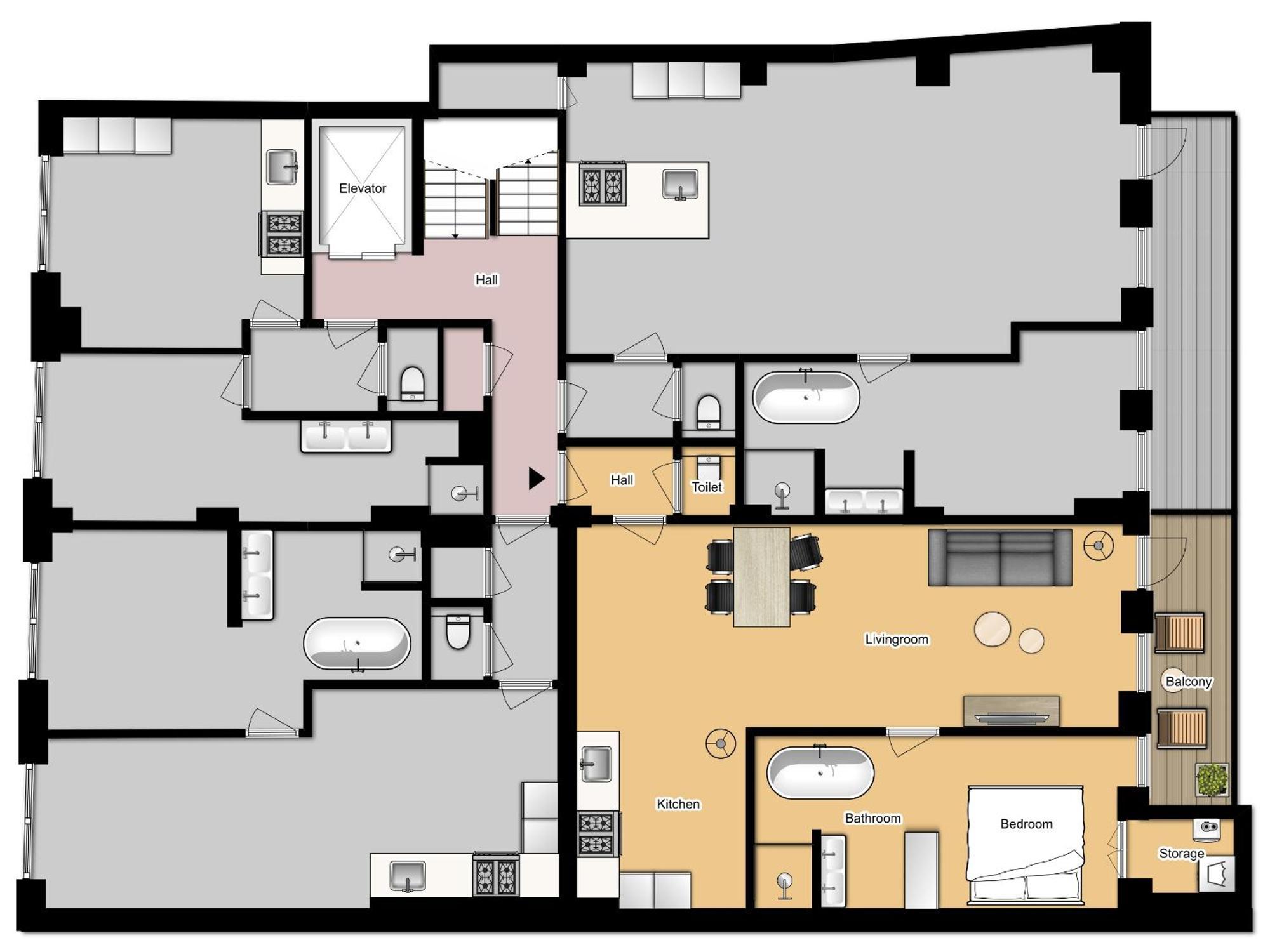 Stayci Serviced Apartments Westeinde Hága Kültér fotó